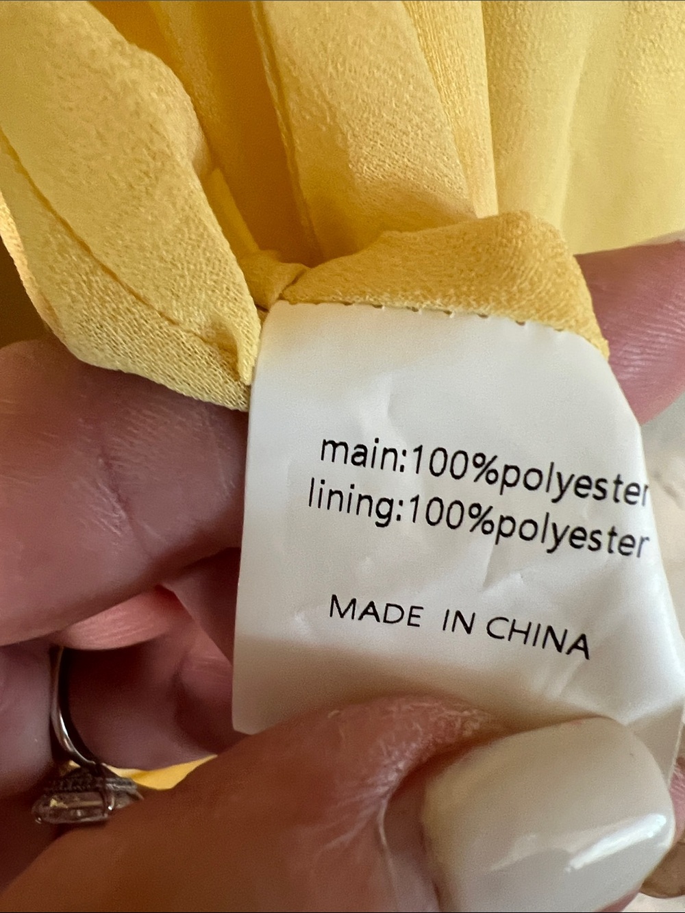 REVOLVE Yellow Spaghetti-Strap Ruffle Maxi Dress - Picture 11 of 12